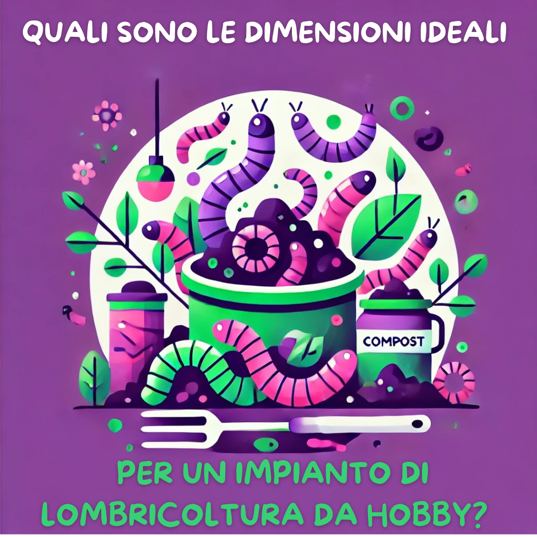 Al momento stai visualizzando Quali sono le dimensioni ideali per impianto Lombricoltura da hobby?